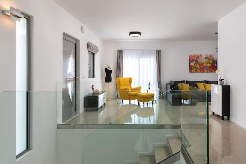 Luxurious And Modern House Near Town And Beach Asgourou Eksteriør billede