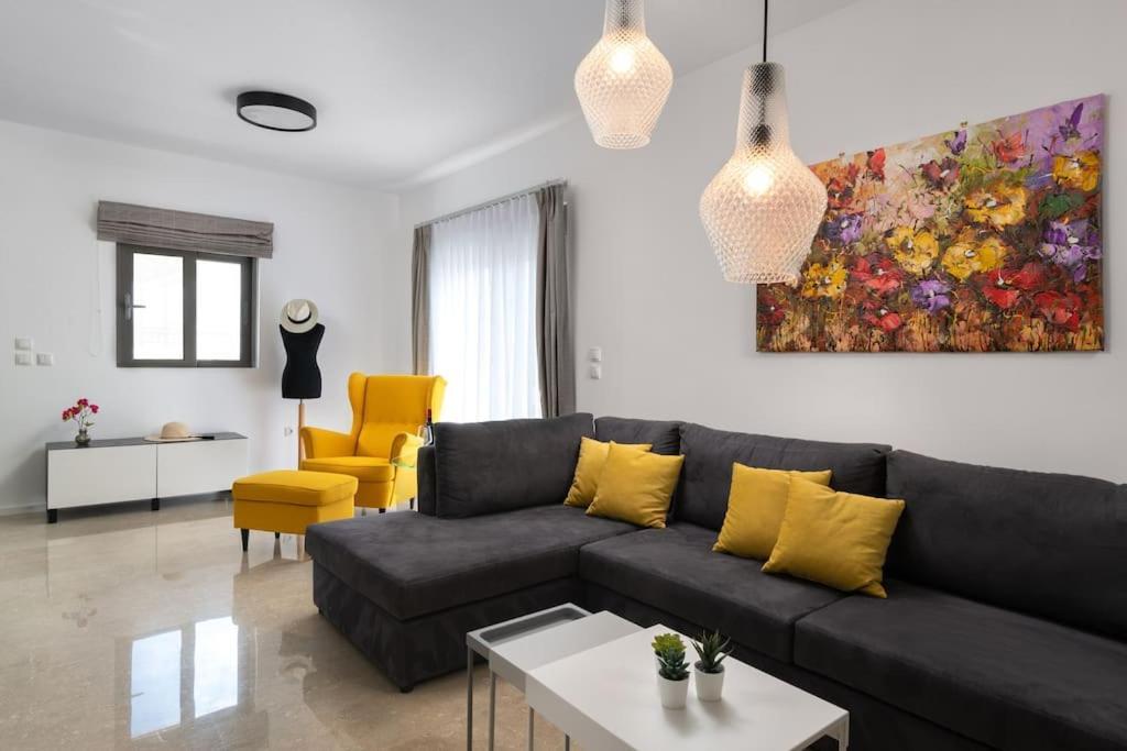 Luxurious And Modern House Near Town And Beach Asgourou Eksteriør billede
