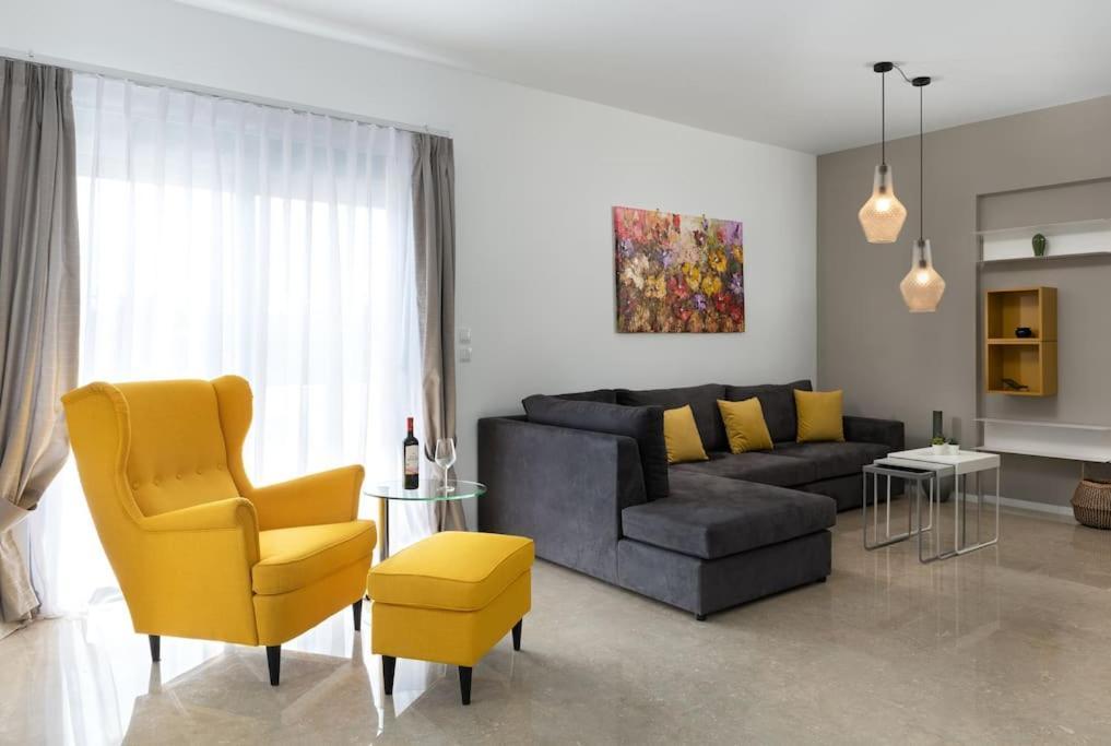 Luxurious And Modern House Near Town And Beach Asgourou Eksteriør billede